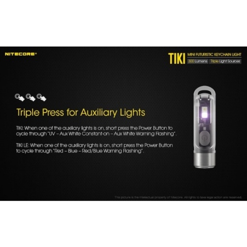 Nitecore TIKI LE, Lanterna Breloc - Img 12
