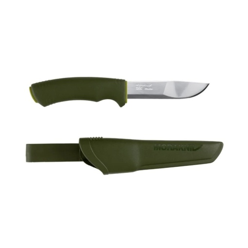 Pachet promo Cutit Morakniv Bushcraft Forest verde si Iasca Tinder-on-a-Rope, Light My Fire - Img 3