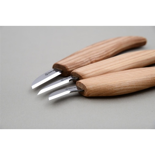 S06 Set de cutite pentru sculptura/cioplit in lemn BeaverCraft - Img 4
