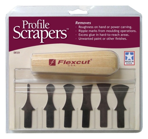Set de finisare pentru sculptura in lemn, Flexcut - Img 4