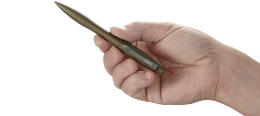 Stilou de aparare Williams Defense Pen OD Green, CRKT - Img 3