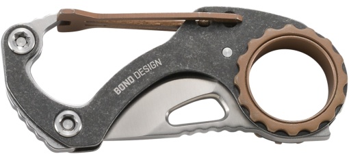 Briceag Compano Carabiner Drop Point, CRKT - Img 2