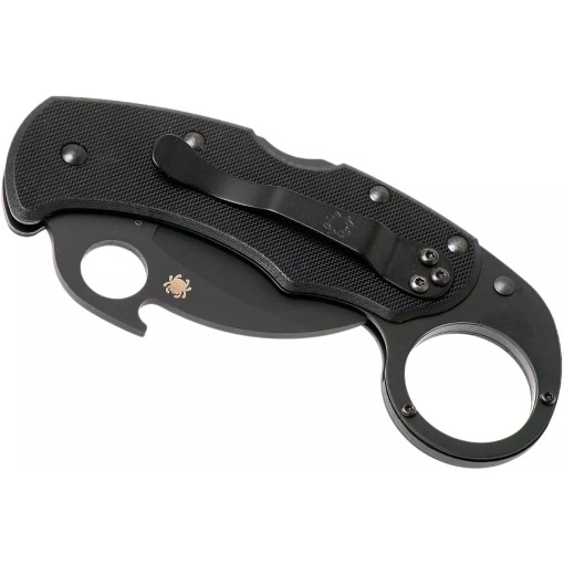 Briceag Karahawk™ G-10 All negru, Spyderco - Img 3