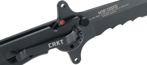 Briceag M16-13SFG Special Forces Tanto w/Veff Serrations, CRKT - Img 7