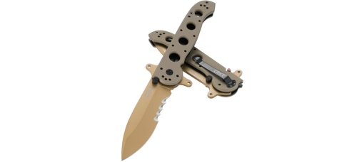 Briceag M21-14DSFG Desert w/Veff Serrations, CRKT - Img 5