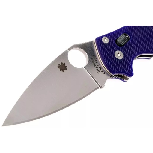 Briceag Manix™ 2 G-10 Dark Blue CPM S110V, Spyderco - Img 2