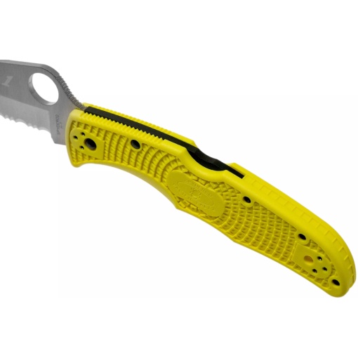 Briceag Pacific Salt™ 2 FRN Yellow, Spyderco - Img 11