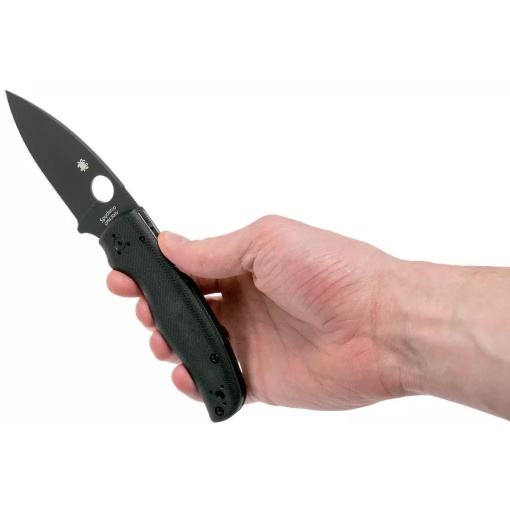 Briceag Shaman™ G-10 negru / lama neagra, Spyderco - Img 6