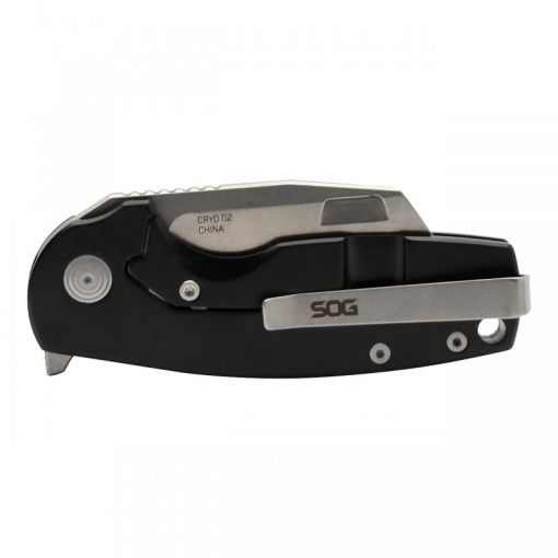Briceag SOG Stout FLK Cleaver - Black - Stonewash - Img 7