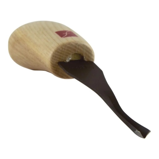 Dalta de mana lama forma V 70°, 63 mm pentru sculptura/cioplire lemn cu maner fix FR307, Flexcut - Img 3