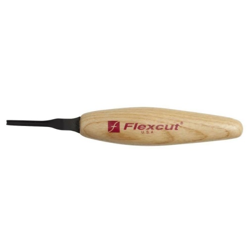 Micro dalta adanca cu varf in V la 90° pentru sculptura in lemn, Flexcut - Img 2
