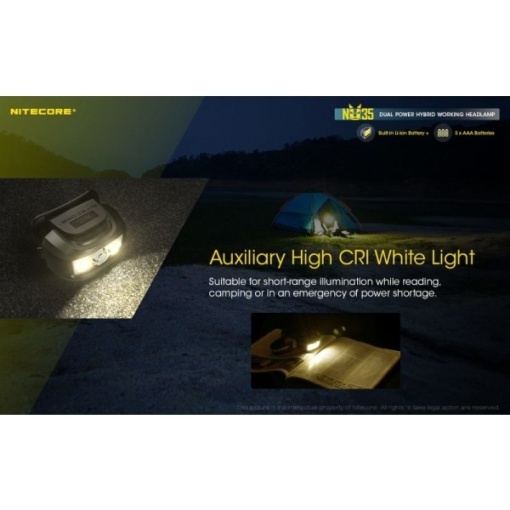 Nitecore NU35, Lanterna Frontala - Img 10