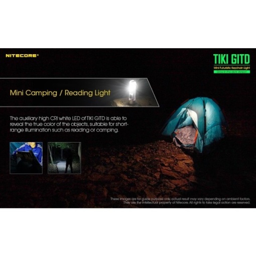 Nitecore TIKI GITD, Lanterna Breloc - Img 11