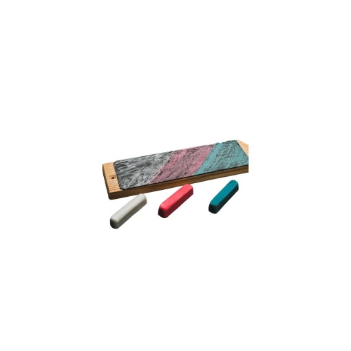 P03 Set compus mic de ascutire 3 x 25gr (Verde, Rosu, Alb), BeaverCraft - Img 3