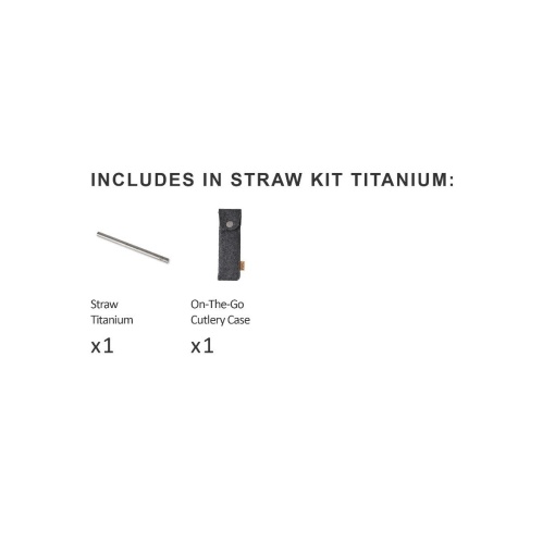 Pai din titan in husa Straw Kit Titanium, LIGHT MY FIRE - Img 3