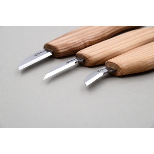 S06 Set de cutite pentru sculptura/cioplit in lemn BeaverCraft - Img 2