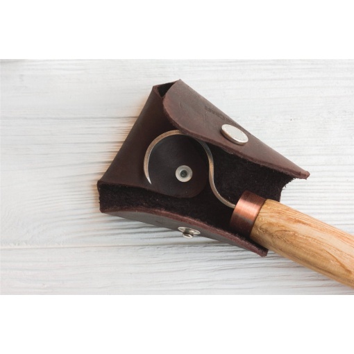 SH2 Teaca din piele pentru cutit carlig, BeaverCraft - Img 3
