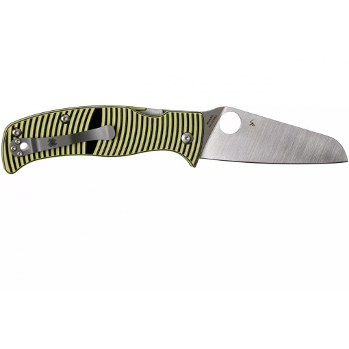 Briceag Caribbean™ G-10 Negru/Galben Sheepfoot, Spyderco - Img 2
