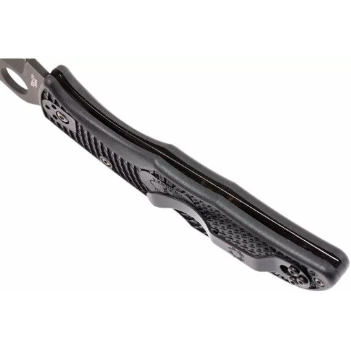 Briceag Delica® 4 FRN negru/lama neagra, Spyderco - Img 4