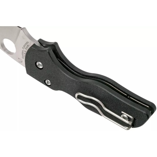 Briceag Lil' Native® G-10 negru, Spyderco - Img 5