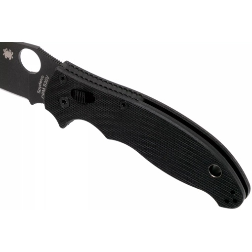 Briceag Manix™ 2 G-10 negru / lama neagra, Spyderco - Img 6