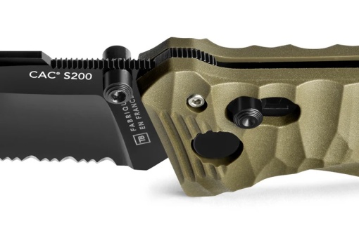 Briceag outdoor C.A.C.®200 maner PA6 cu lama zimtata , TB Outdoor - Img 4