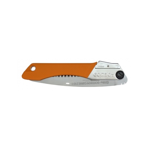 Fierastrau pliabil bushcraft/camping Silky Gomboy curbat 210mm cu 8dinti/30mm - Img 4