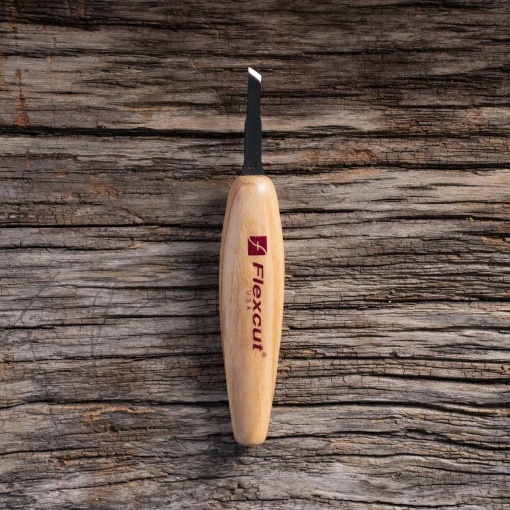 Micro dalta inclinata pentru sculptura in lemn, Flexcut - Img 10