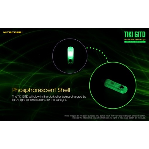 Nitecore TIKI GITD, Lanterna Breloc - Img 6