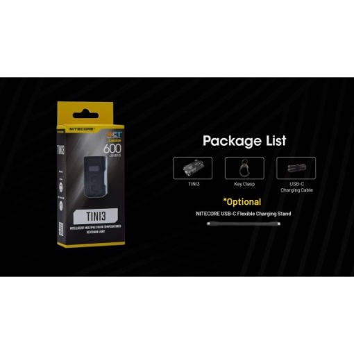 Nitecore TINI3, Lanterna Breloc - Img 3