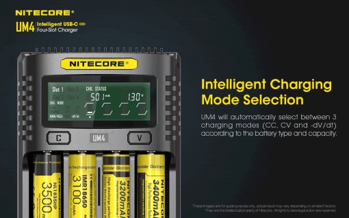 Nitecore UM4, Incarcator USB - Img 8