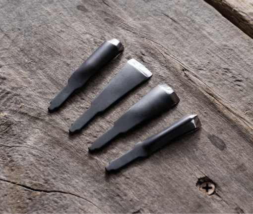 Set 4 dalti electrice de degrosare pentru sculptura/cioplire lemn, fara maner, Flexcut - Img 3