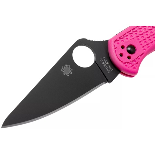 Briceag Delica® 4 FRN roz lama neagra, Spyderco - Img 2