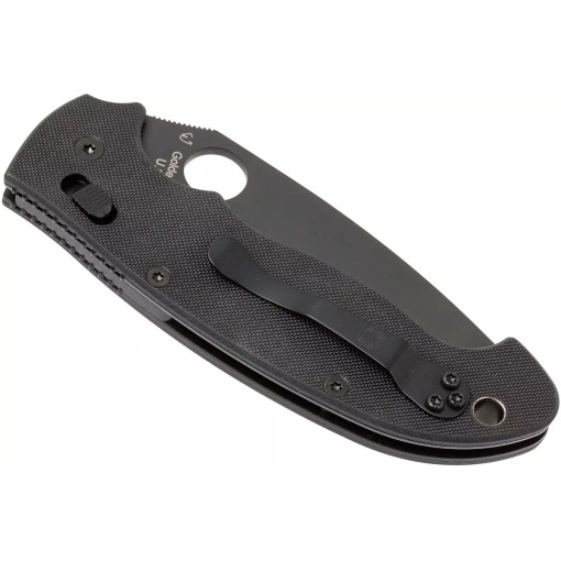 Briceag Manix™ 2 XL G-10 negru / lama neagra, Spyderco - Img 3