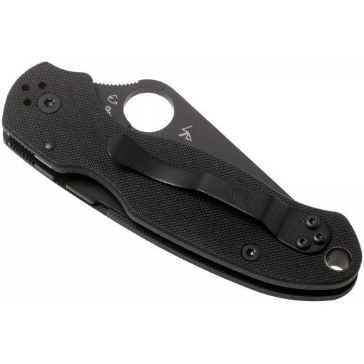 Briceag Para™ 3 G-10 negru / lama neagra, Spyderco - Img 3