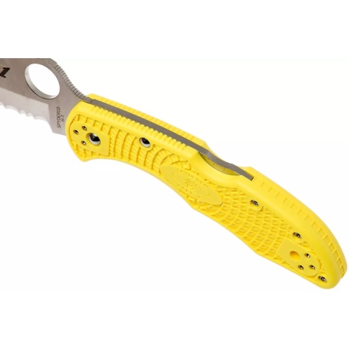 Briceag Salt® 2 FRN Yellow, Spyderco - Img 10