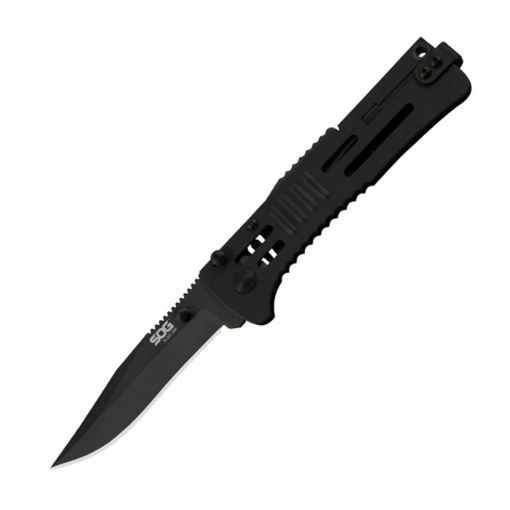 Briceag SOG - SlimJim - Clip Point Negru - Img 2