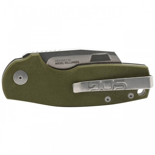 Briceag SOG Stout FLK Cleaver - OD - Stonewash - Img 6