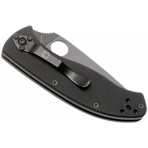 Briceag Tenacious™ G-10 negru / lama neagra, Spyderco - Img 11