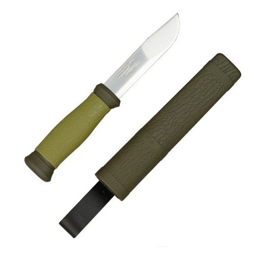 Cutit bushcraft, camping, supravietuire 2000, verde, Morakniv - Img 6