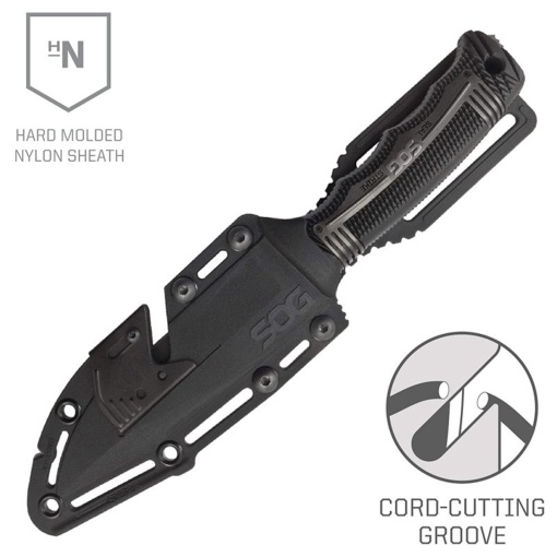 Cutit lama fixa SOG SEAL Deluxe Sheath - Img 5