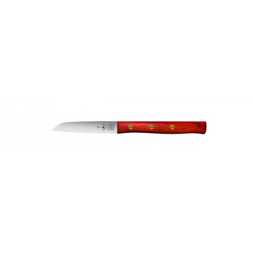 Cutit pentru decojit legume/ fructe 80 mm cu lama din otel carbon, 0333- F.Herder - Img 2