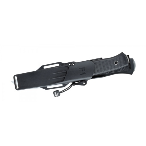 Cutit supravietuire si bushcraft Fallkniven F1, otel ELMAX - Img 2