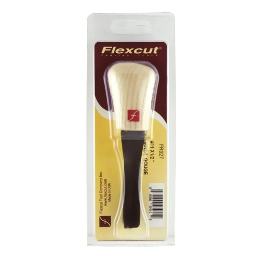 Dalta de mana cu lama nr. 11 de 12mm pentru sculptura/cioplire in lemn, cu maner fix, Flexcut - Img 2
