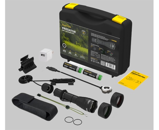 F07302C Armytek Predator Pro Magnet USB Extended Set, Armytek - Img 2