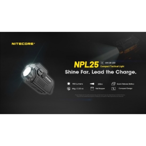 Nitecore NPL25, Lanterna Pistol - Img 8