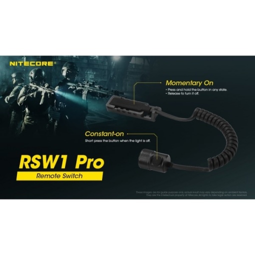 Nitecore RSW1 PRO, Intrerupator cu fir - Img 2