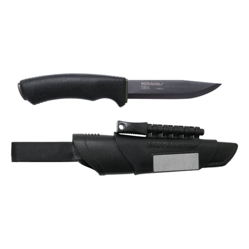 Pachet promo Cutit Morakniv Bushcraft Survival negru si Amnar Swedish FireSteel BIO army 2in1, Light My Fire - Img 2