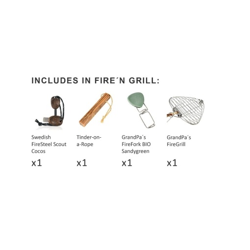 Set gratar camping Fire´n Grill, LIGHT MY FIRE - Img 2