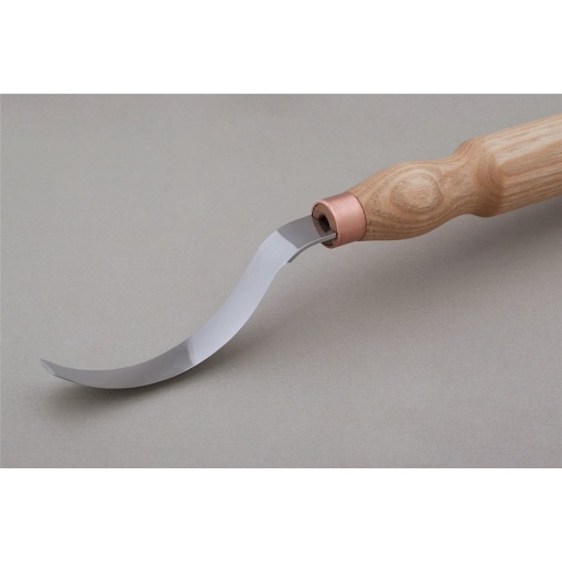 SK3Long Cutit de cioplit linguri mare, BeaverCraft - Img 2